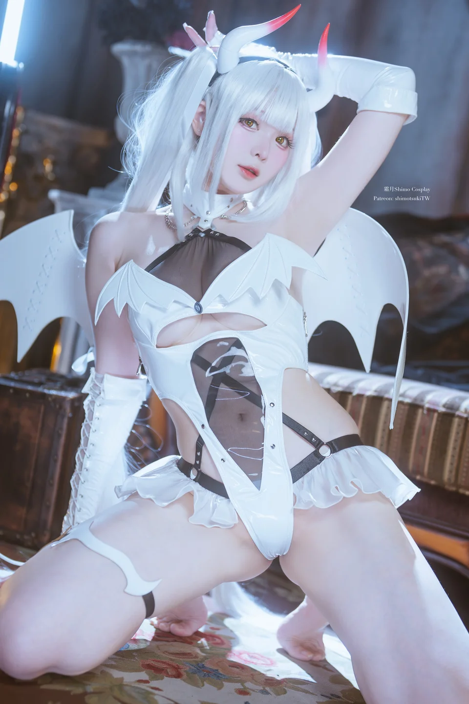 霜月shimo - No.159 Blanc Demon [21P-43MB] tg@simisebaisi 【丝足阁】015.webp